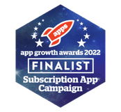 App Growth Awards 2022 Finalist