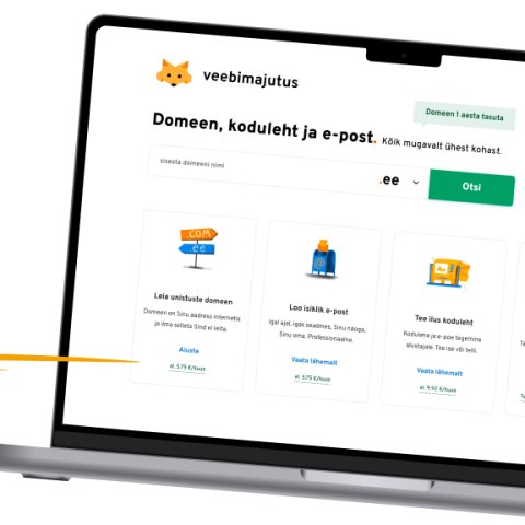 Veebimajutuse koduleht